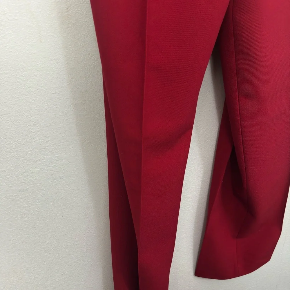 Zara Vibrant Red Pants - Picture 6 of 16
